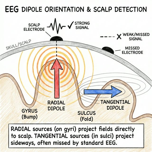 Radial vs Tangential Dipoles