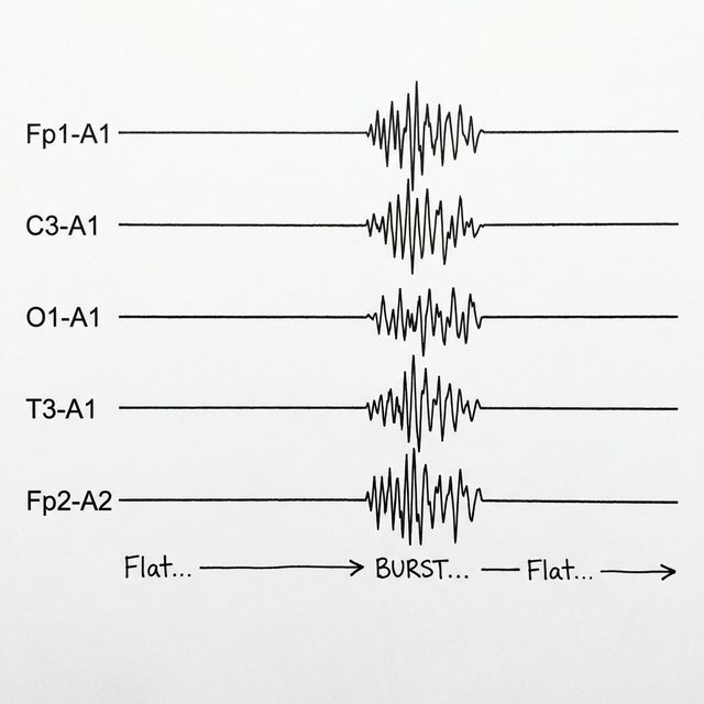 Burst Suppression EEG