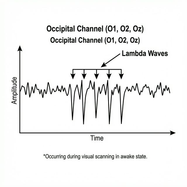 Lambda Waves EEG
